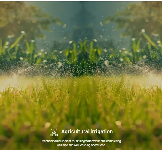 Agricultural irrigation drilling application