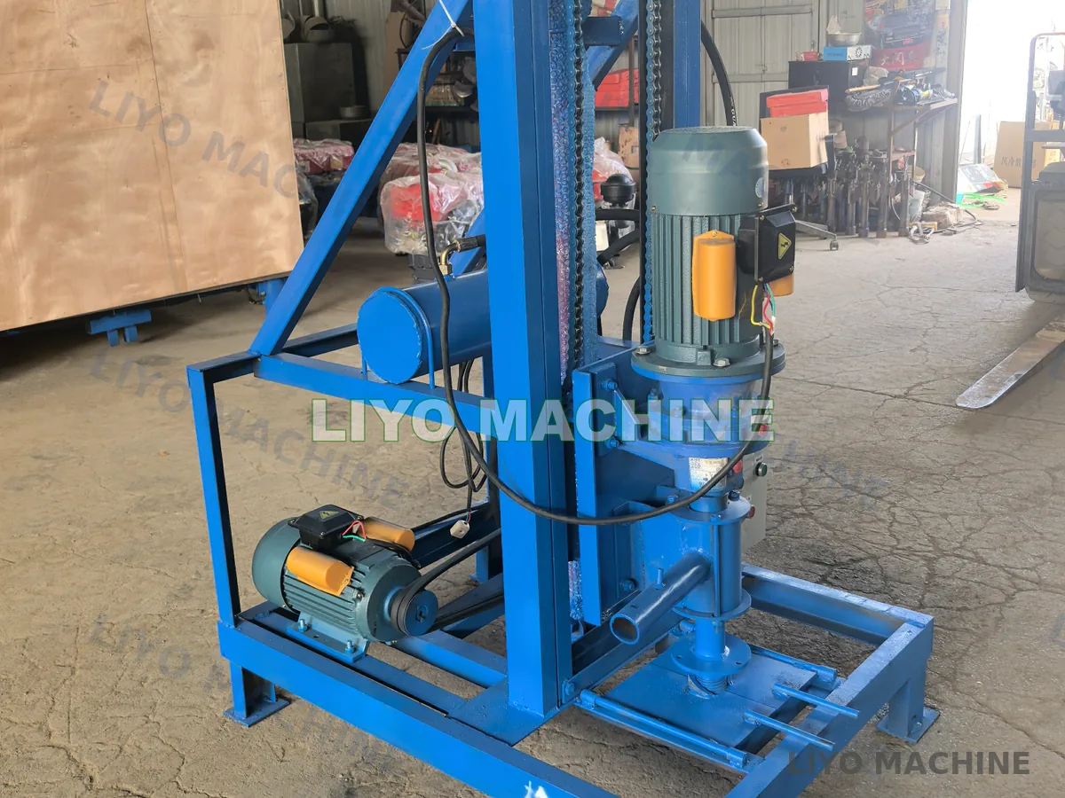 LY-130E side view with electric motor and electric drive system