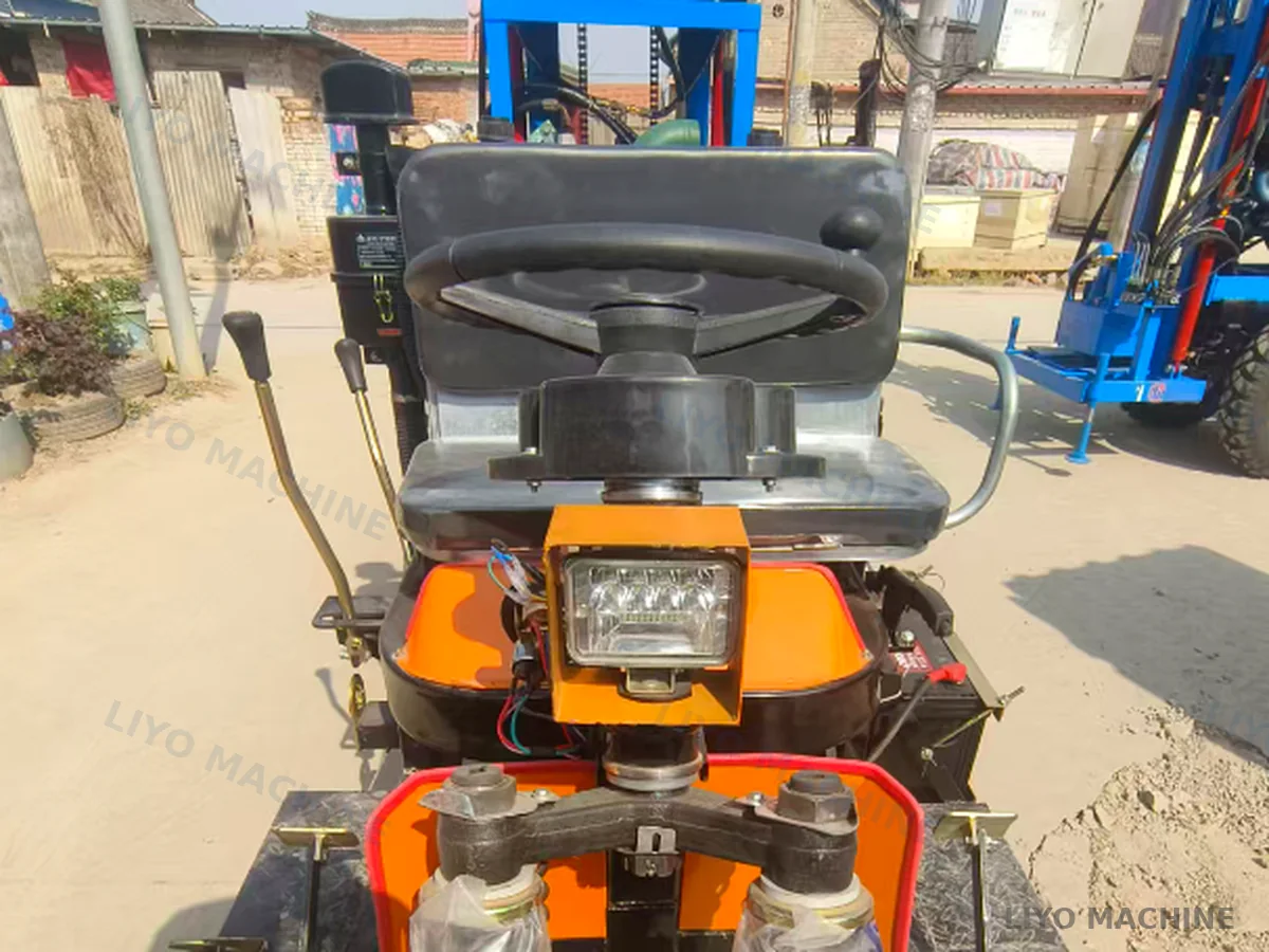 LY-200-3T diesel tricycle rig steering wheel