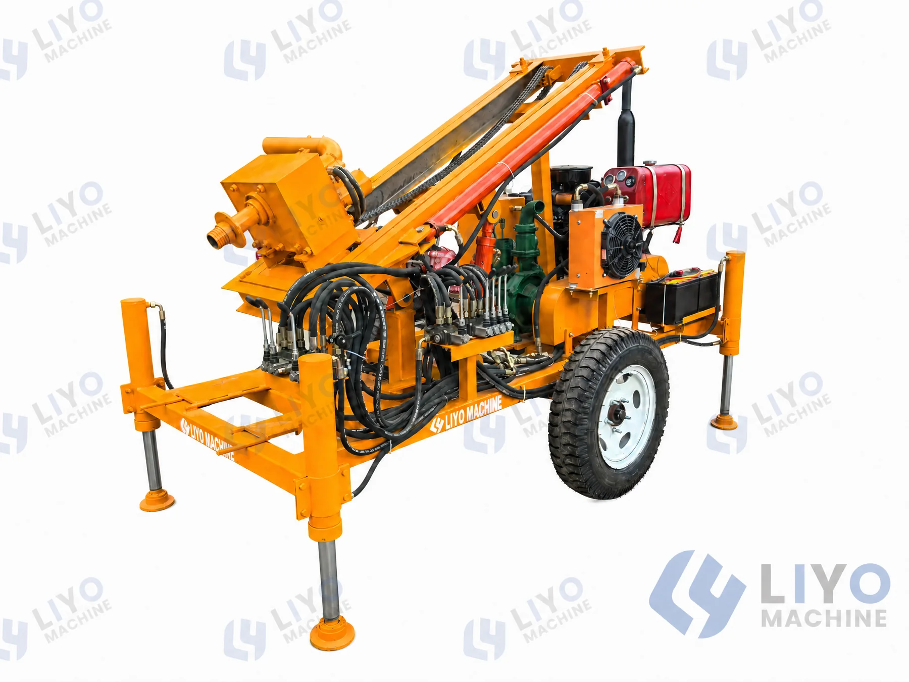 LYQY-260 dual hydraulic motor structure
